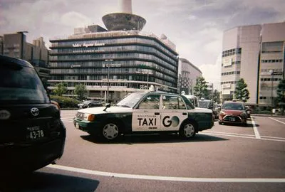 A Taxi in Kyoto